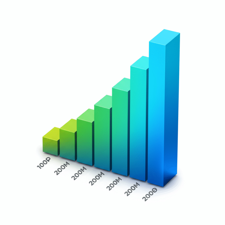 Gráfico mostrando o crescimento do metaverso no varejo