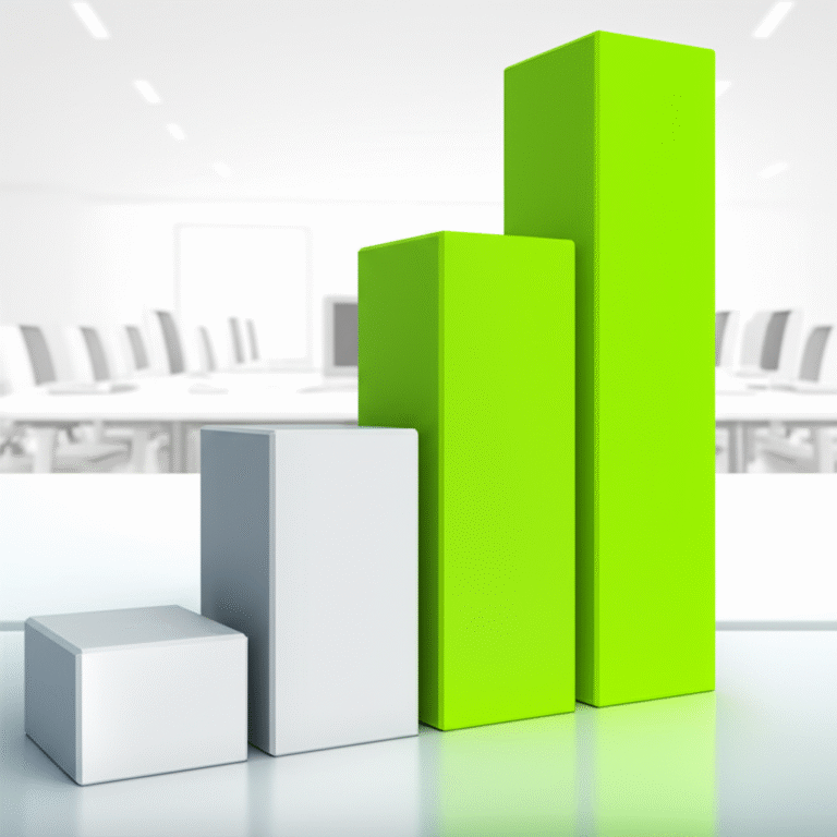 Aumento de Vendas com Gamificação Gráfico mostrando aumento de vendas com gamificação